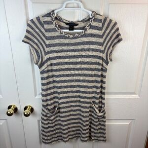 Marc by Marc Jacobs Striped Short Sleeve Dress